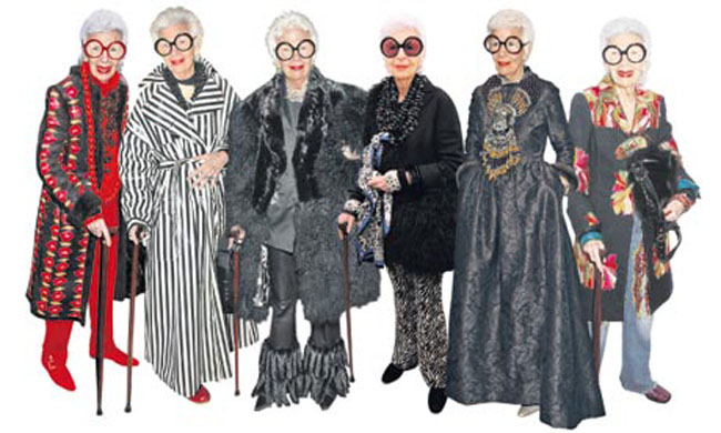 Iris Apfel, 90-year-old New York fashion icon
