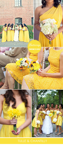 spring-summer-bright-yellow-buttercup-bridesmaid-dresses-inspiration-2016