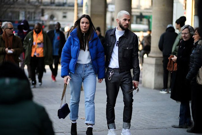 Стритстайл мужской недели моды в Париже сезон осень зима 2017
