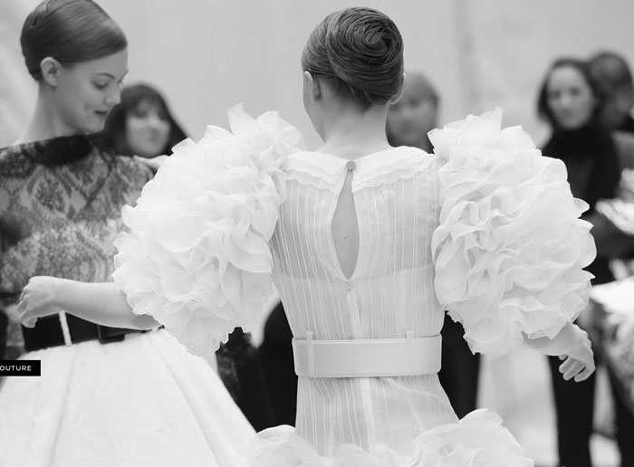 весна лето 2017 Haute Couture Show от CHANEL на неделе моды в Париже